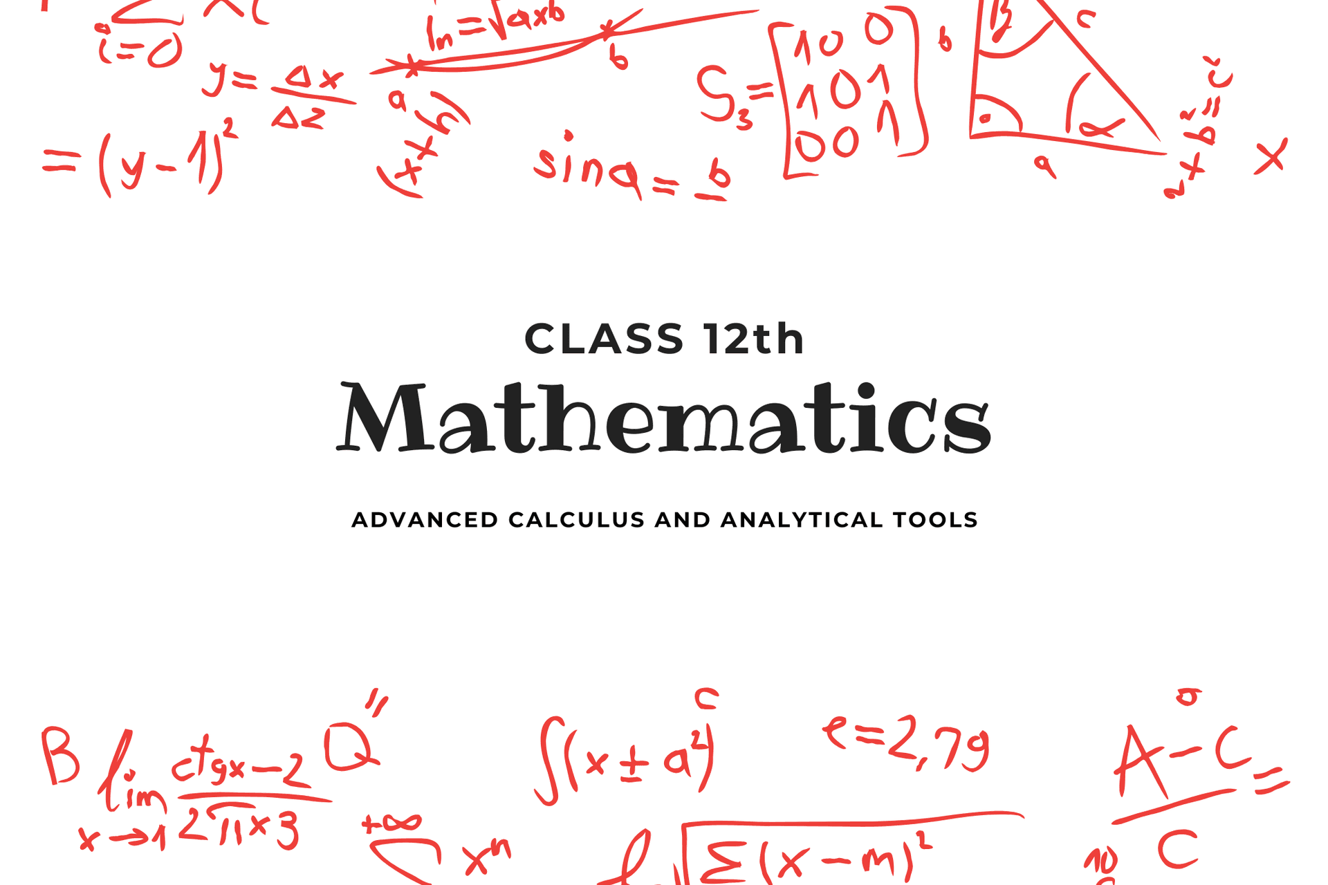 Class 12 Math